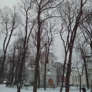 Cerkvė žiemą